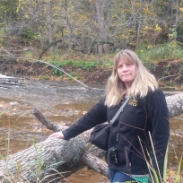 Sue at Bronte Creek